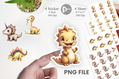 Baby Dinosaurs Sticker Product Image 1