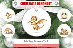Baby Dinosaurs Ornament Product Image 1