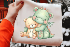 Cute Baby Dragons Clipart Product Image 2