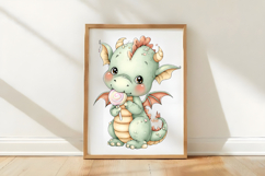 Cute Baby Dragons Clipart Product Image 3
