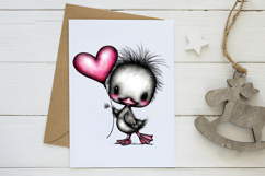 cute-baby duck valentine clipart Product Image 3