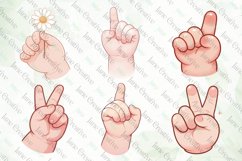 Cute Baby Hand Sublimation Bundle Product Image 4