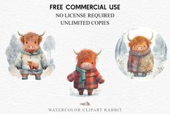 watercolor baby highland cow clipart, fairy tales nursery art, sublimation, cute children book Cute Baby Highland Cow Clipart PNG Scrapbooking Fairy Tale Art Image Watercolor Transparent Print illustration designs Nursery kids printable digital