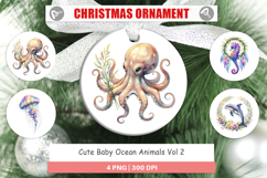 Cute Baby Ocean Animals Ornament Product Image 1