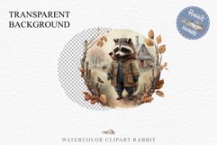 Cute Baby Raccoon Clipart PNG Scrapbooking Nursery Fairy Tale Art Image Watercolor Transparent Print illustration designs sublimation kids printable digital watercolor baby Raccoon, fairy tales clipart, sublimation nursery wall art, cute children book