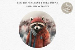 Cute Baby Raccoon Clipart PNG Scrapbooking Nursery Fairy Tale Art Image Watercolor Transparent Print illustration designs sublimation kids printable digital watercolor baby Raccoon, fairy tales Raccoon clipart, sublimation nursery, cute children book