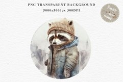Cute Baby Raccoon Clipart PNG Scrapbooking Nursery Fairy Tale Art Image Watercolor Transparent Print illustration designs sublimation kids printable digital watercolor baby Raccoon, fairy tales Raccoon clipart, sublimation nursery, cute children book
