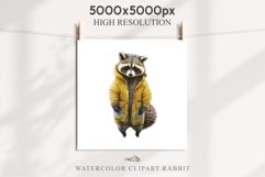 Cute Baby Raccoon Clipart PNG Scrapbooking Nursery Fairy Tale Art Image Watercolor Transparent Print illustration designs sublimation kids printable digital watercolor baby Raccoon, fairy tales Raccoon clipart, sublimation nursery, cute children book
