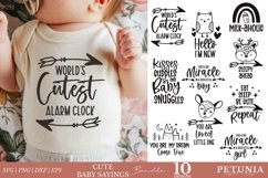 FUNNY CUTE BABY CUT FILE BEING USED AS A BABY BODYSUIT PRINT FOR BABY GIFT