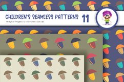 Cute Baby Seamless Patterns 11. Digital Paper Product Image 2