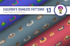 Cute Baby Seamless Patterns 13. Digital Paper Product Image 4