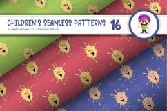 Cute Baby Seamless Patterns 16. Digital Paper Product Image 3