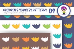Cute Baby Seamless Patterns 09. Digital Paper Product Image 2