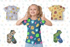 Cute Baby Seamless Patterns 15. Digital Paper Product Image 4