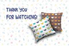 Cute Baby Seamless Patterns 09. Digital Paper Product Image 4