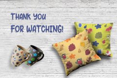 Cute Baby Seamless Patterns 15. Digital Paper Product Image 6