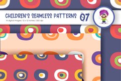 Cute Baby Seamless Patterns 07. Digital Paper Product Image 2