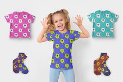 Cute Baby Seamless Patterns 14. Digital Paper Product Image 4