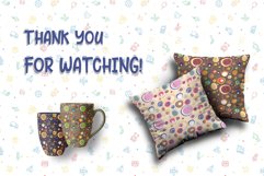 Cute Baby Seamless Patterns 10. Digital Paper Product Image 3