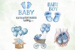 Cute Baby Shower Watercolor Sublimation Product Image 3