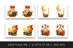 Cute Baby mug wrap printable sublimation design Product Image 2