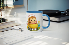 Cute Baby mug wrap printable sublimation design Product Image 5