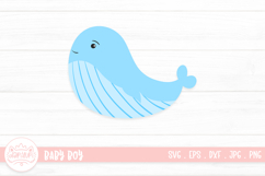 Cute Baby Whale Illustration Product Image 1