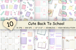 back to school digital paper, school supplies pattern, kawaii school pattern, pastel school paper, cute classroom paper, school stationery pattern, notebook pattern, pencil pattern, rainbow school paper, teacher printable paper, school scrapbook paper, ed