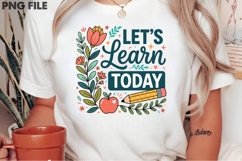 Cute Back To School Sublimation Design Product Image 2