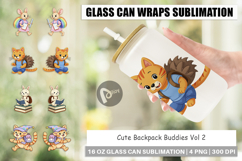 Glass Can Backpack Buddies Product Image 1