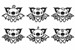 Halloween Cute Baby Bats, Halloween Baby Costume Mascot Set Product Image 2