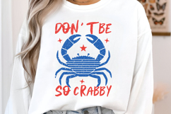 Cute Beach Crab, Don’t Be so Crabby PNG Product Image 4