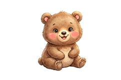 Cute Bear Png | Cute Safari Png Product Image 1