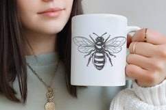Cute Bee Svg Design, Bee Cut File Product Image 3