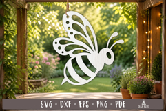 Cute Bee SVG Design Laser Cut Ornament