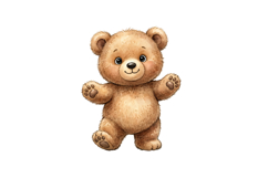 Cute Beer Png Design |Forest Png Product Image 1