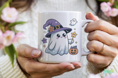 Cute Boo Halloween Sublimation Product Image 2