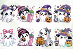 Cute Boo Halloween Sublimation Product Image 10