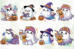 Cute Boo Halloween Sublimation Product Image 7