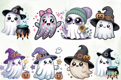 Cute Boo Halloween Sublimation Product Image 6