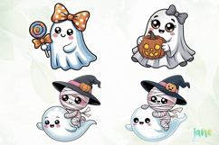 Cute Boo Halloween Sublimation Product Image 5