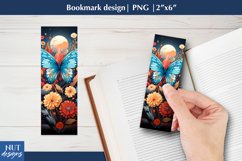 Butterfly bookmark, printable summer book mark, book crafts Product Image 1