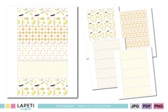 diy bookmarks printable set colorful patterns