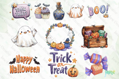 Pastel Halloween Clipart Bundle Product Image 4