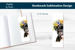 Dog Mom Bookmark Sublimation desing