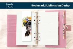 Dog Mom Bookmark Sublimation desing