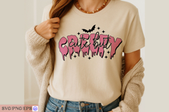 Cute But Creepy Sassy Funny Halloween Quote SVG PNG Product Image 2