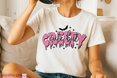 Cute But Creepy Sassy Funny Halloween Quote SVG PNG Product Image 3