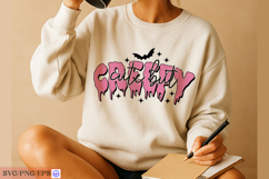 Cute But Creepy Sassy Funny Halloween Quote SVG PNG Product Image 4