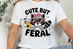 Cute But Feral Sublimation PNG Product Image 4